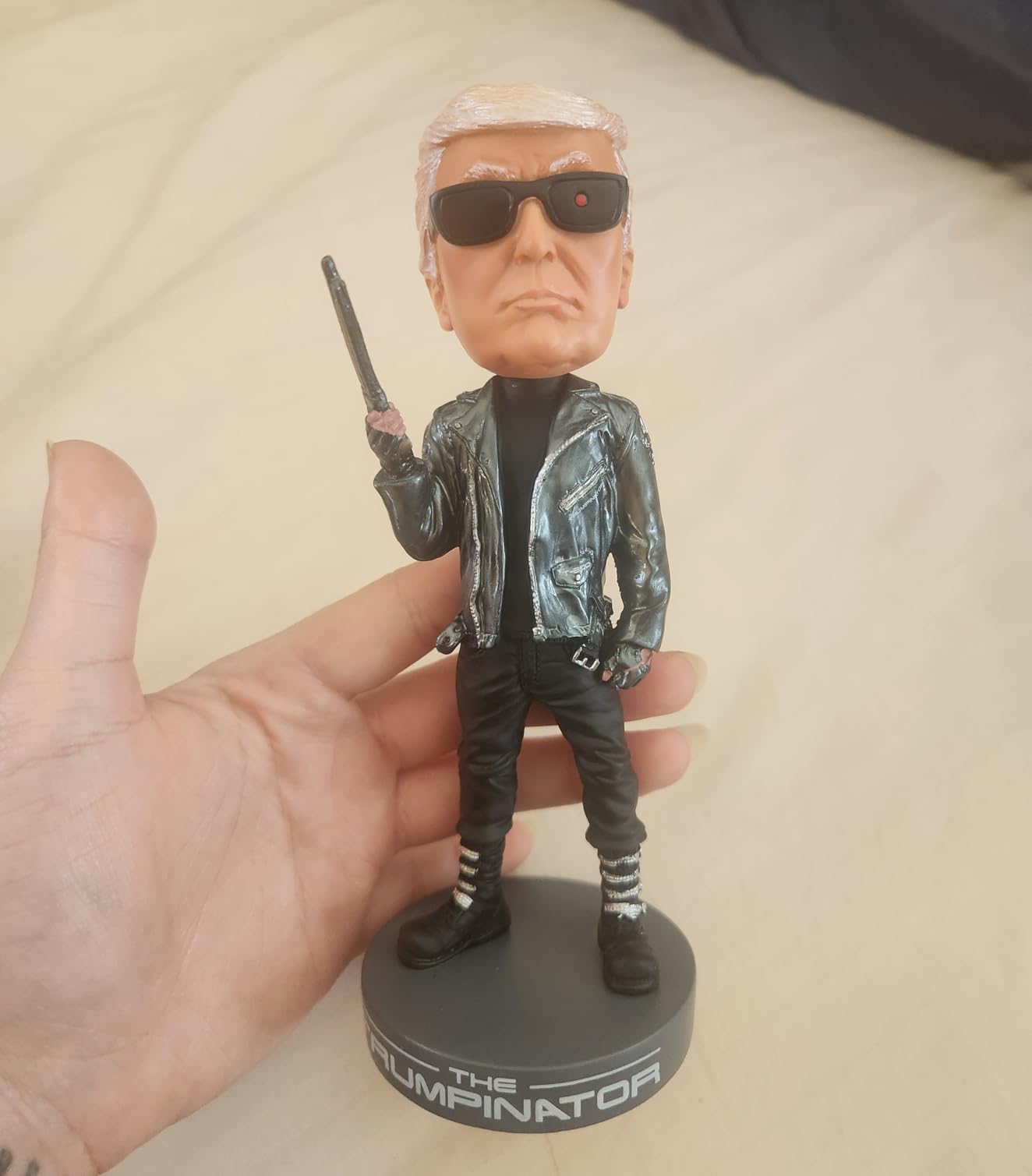 Trumpinator Bobblehead customer photo 5